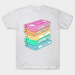 My VHS Recordings - Rainbow T-Shirt